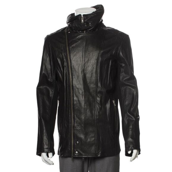 NWT NICHOLAS K Durst Leather Jacket XL - Picture 1 of 12